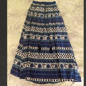 Bohemian Maxy Skirt